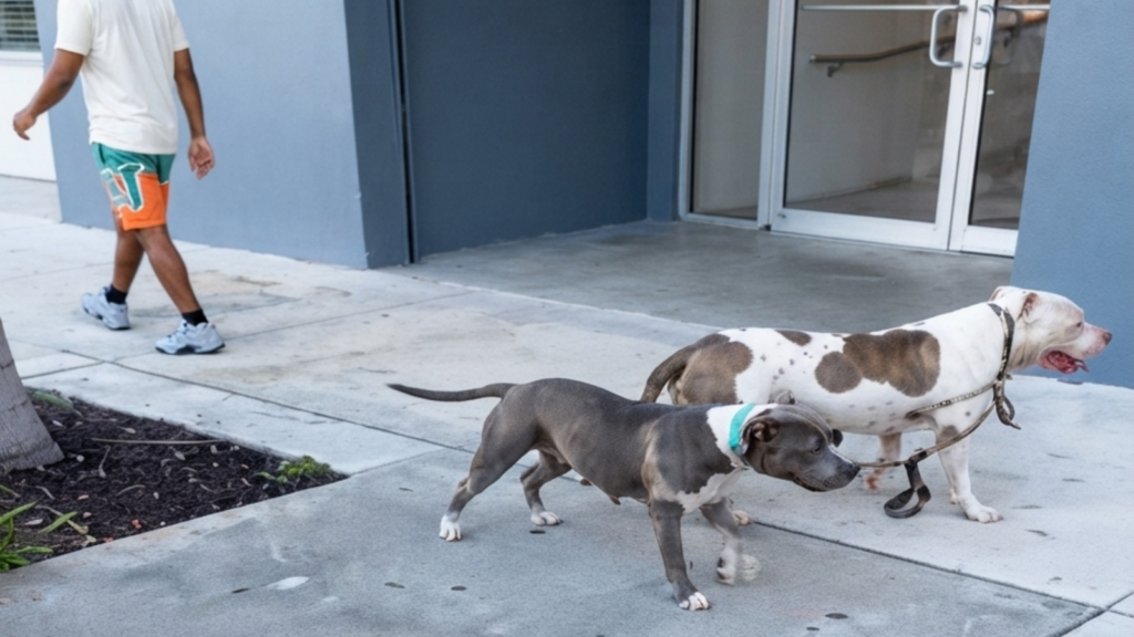 ataque de pitbulls en Wynwood
