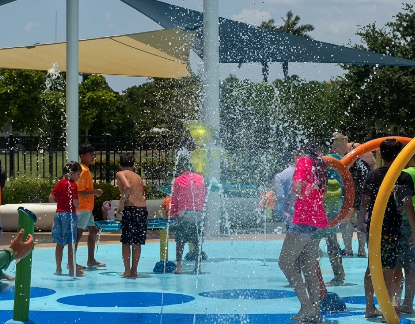 Miami inaugura moderno parque de agua para niños en North Trail Park