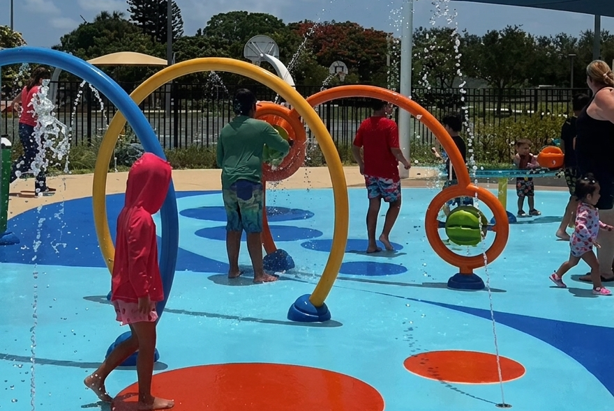 Parque acuático en North Trail Park