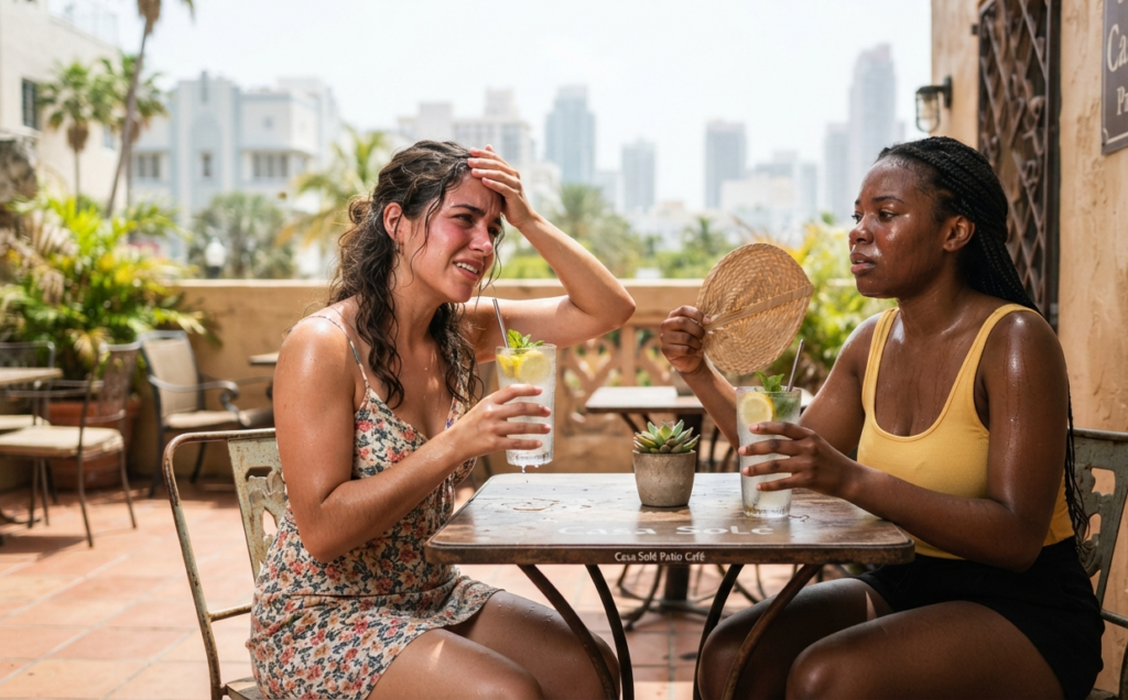 calor peligroso en Miami