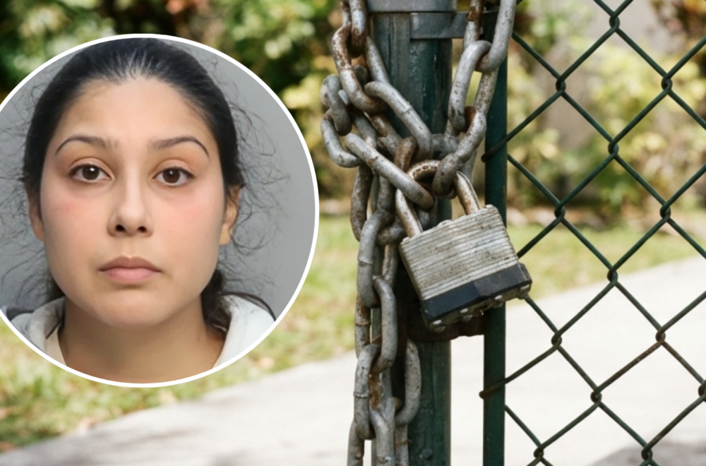 Encadenó a su hija, silenció el teléfono y se fue a ver televisión: el caso que conmociona a Hialeah