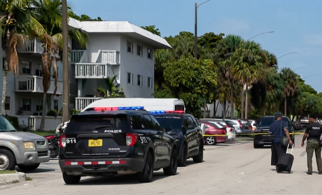 niña cae de un edificio en North Miami Beach