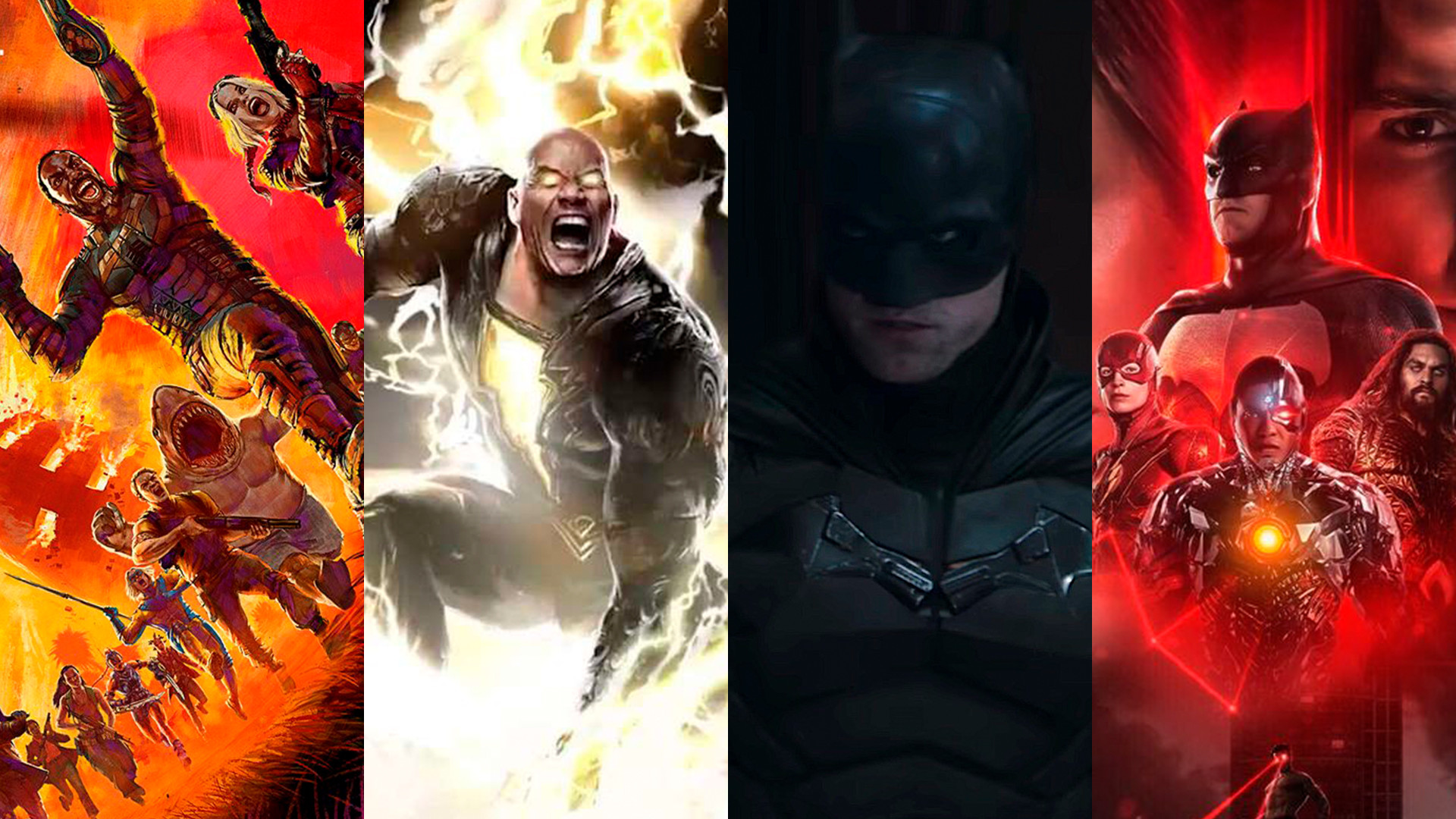FanDome de DC se luce en su primer día: Reveladas Wonder Woman, Black Adam y el Snyder Cut