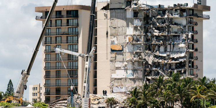 Champlain Tower in Miami is being reinforced