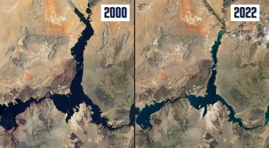 Alarmante nivel de agua del lago Mead revela la NASA