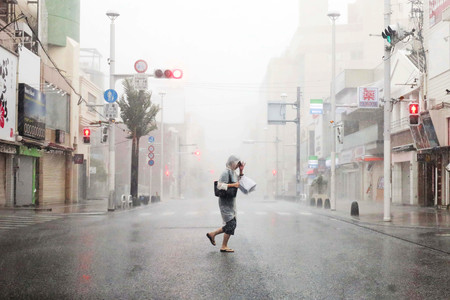 Este es el impresionante fenómeno sobre Japón antes de la llegada del tifón Hagibis (fotos)