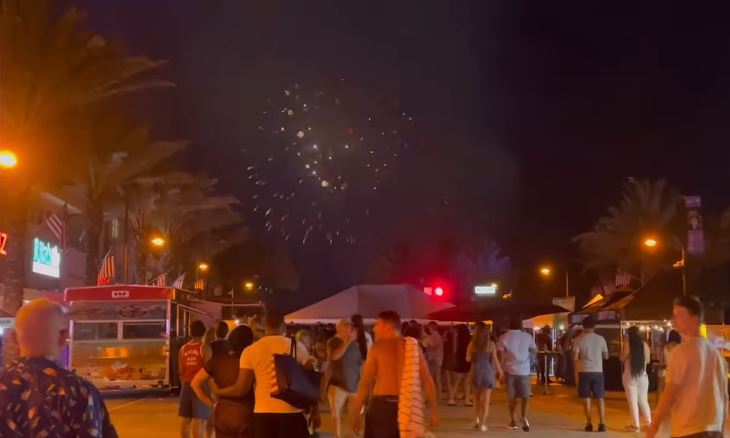Habitantes del sur de Florida salieron a disfrutar de las festividades del 4 de julio