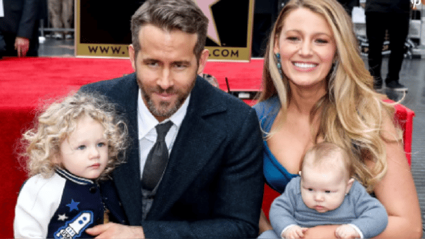 Blake Lively espera su cuarto bebé con Ryan Reynolds