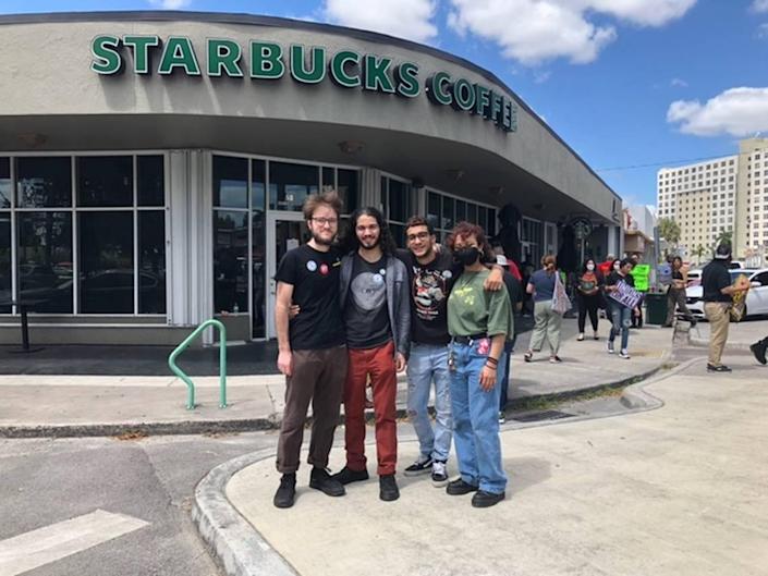 Starbucks Miami Springs primera sucursal en sindicalizarse
