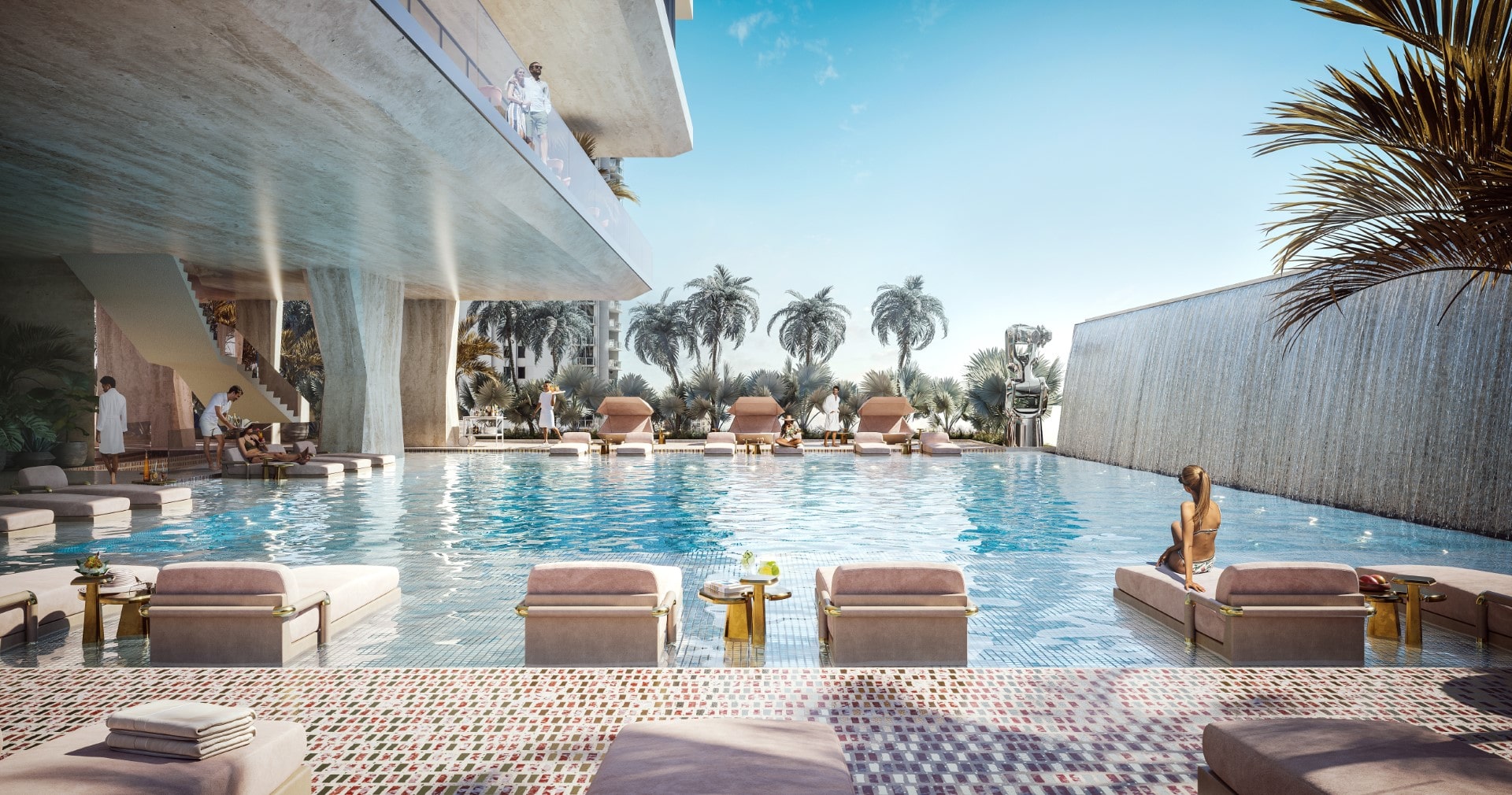 Hotel en Brickell tendrá la única piscina Silver & Gold de Miami