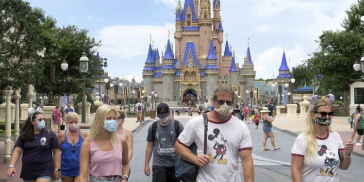 Use of masks at Walt Disney World is for those who want it