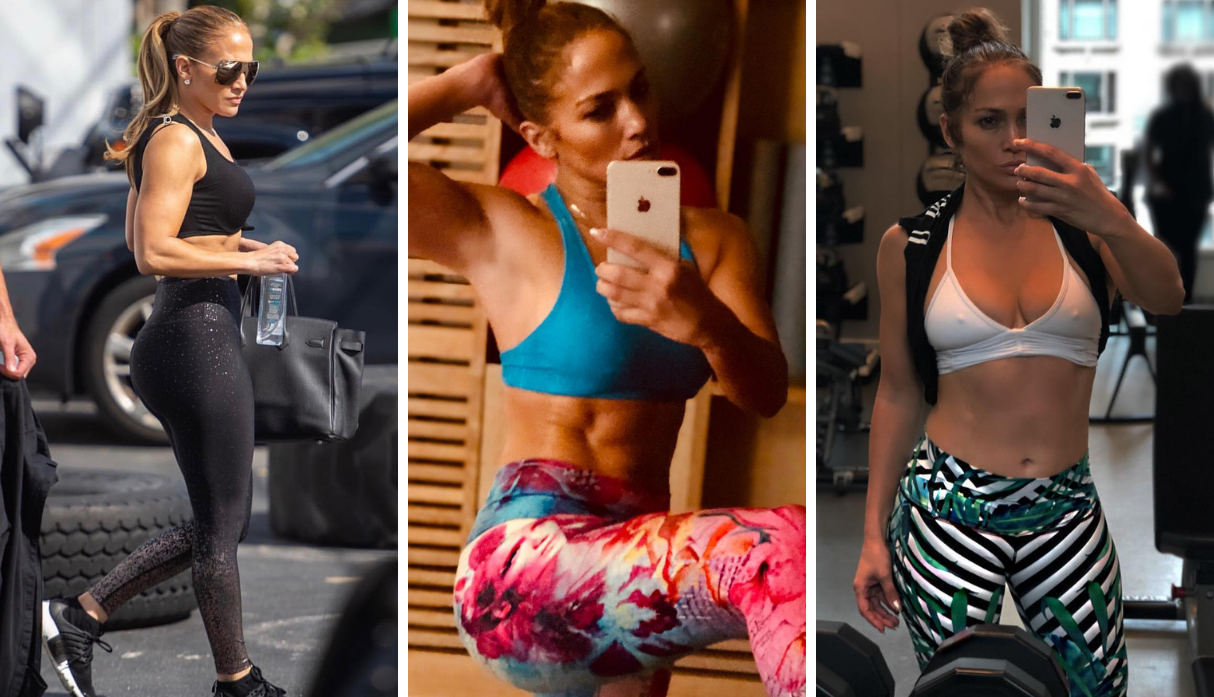 Jennifer lopez comparte la rutina de ejercicios que la tiene tan buena (VIDEO)