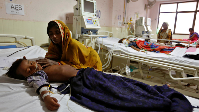 Alrededor de 100 niños fallecen en india por Síndrome de Encefalitis Aguda
