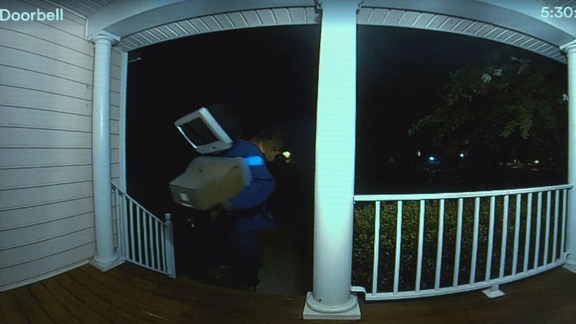 Residentes de Virginia fueron visitados por misterioso “hombre cabeza de tele” (video)