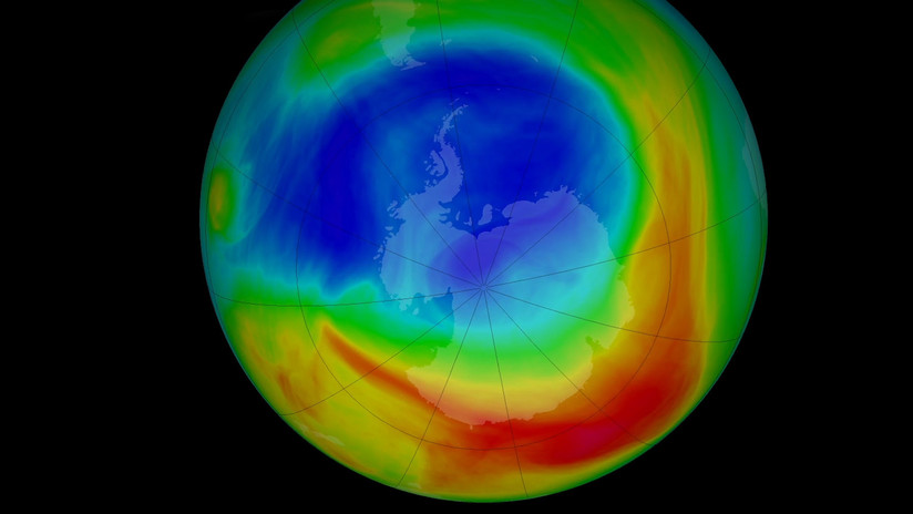 El agujero en la capa de ozono alcanza su menor tamaño desde su descubrimiento (VIDEO)