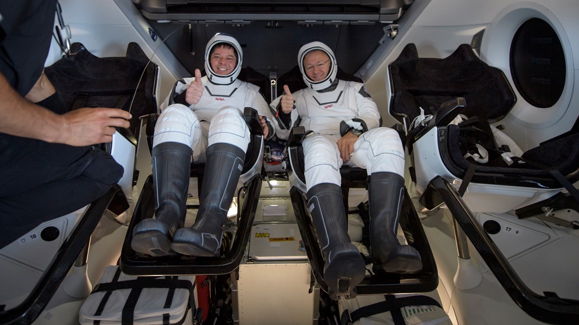 Los astronautas de la NASA hablan sobre su histórico viaje con SpaceX