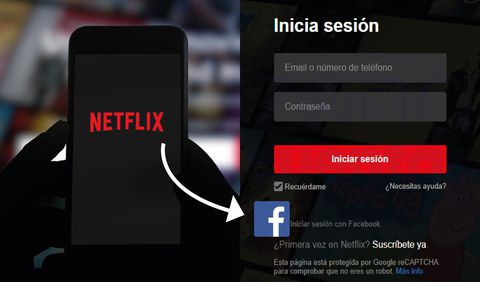Ya no podrás iniciar sesión en Netflix con Facebook