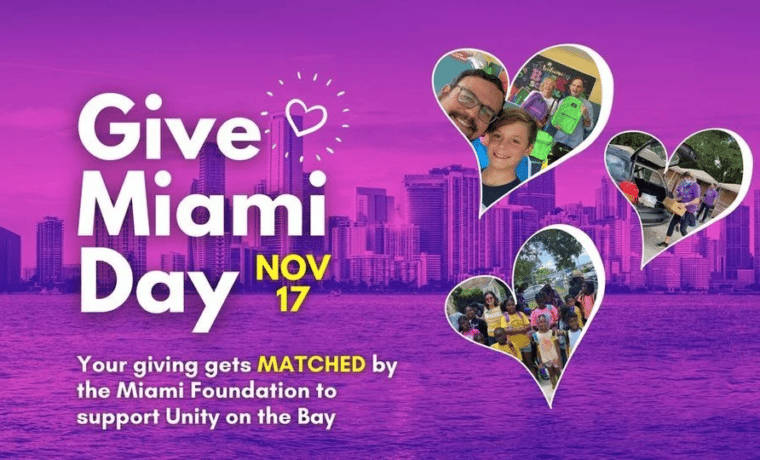Abre tu corazón, sé generoso en el ¡Give Miami Day!