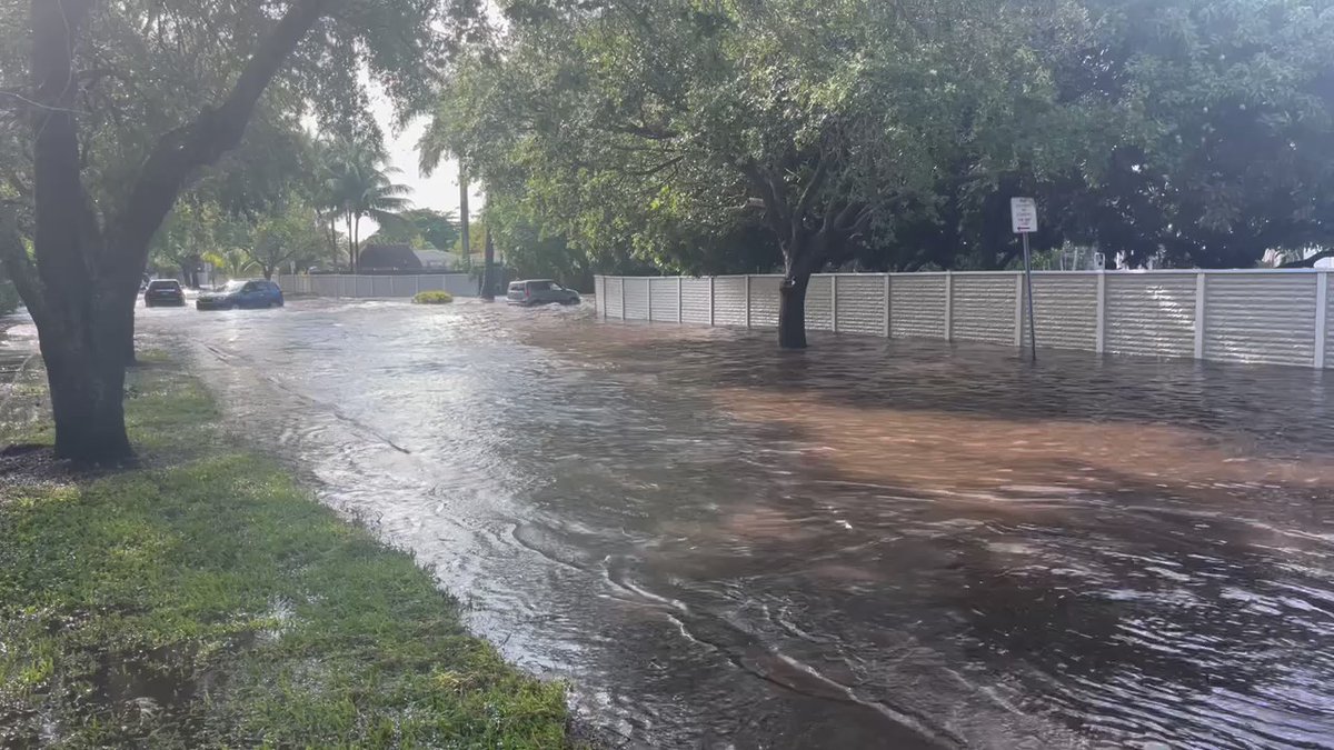 Calles inundadas generan decenas de quejas en Miami-Dade