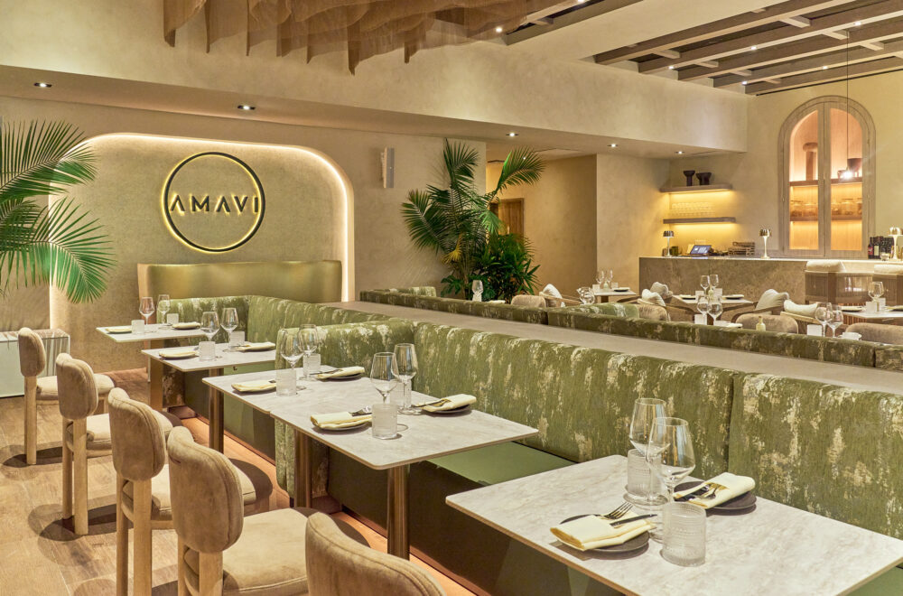 AMAVI en Midtown Miami promete convertirse en tu nuevo hotspot mediterráneo favorito