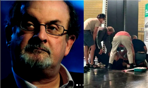 Acusan de intento de asesinato a presunto agresor del escritor Salman Rushdie