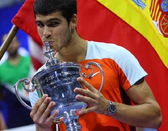 Carlos Alcaraz llegó al olimpo en el US Open