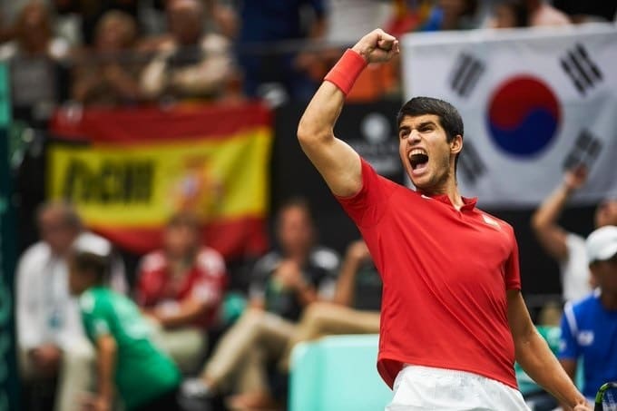 Carlos Alcaraz liderará a España en la fase decisiva de la Copa Davis