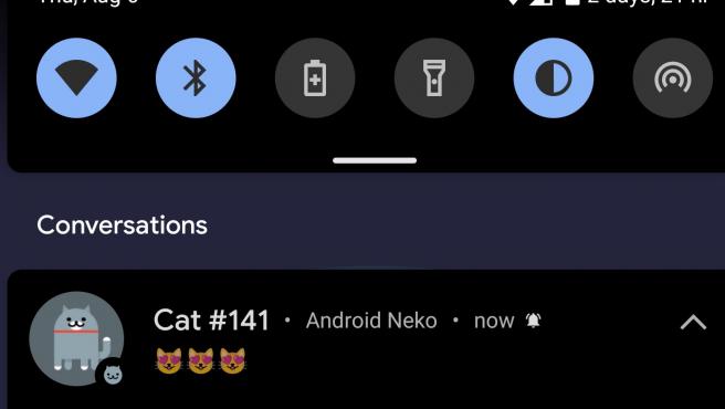 Así puedes desbloquear el juego oculto de los gatos en Android 11