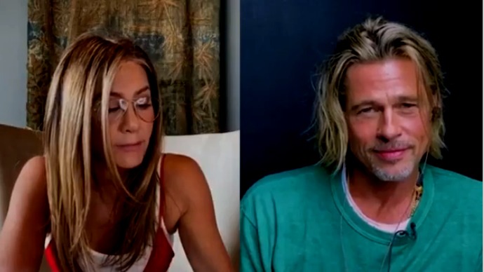 Así fue el coqueteo entre Brad Pitt y Jennifer Aniston