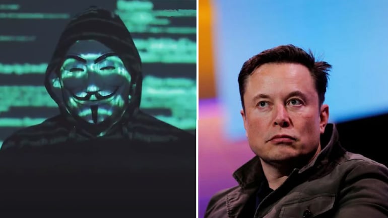 Anonymous amenaza a Elon Musk tras sus tweets sobre bitcoin