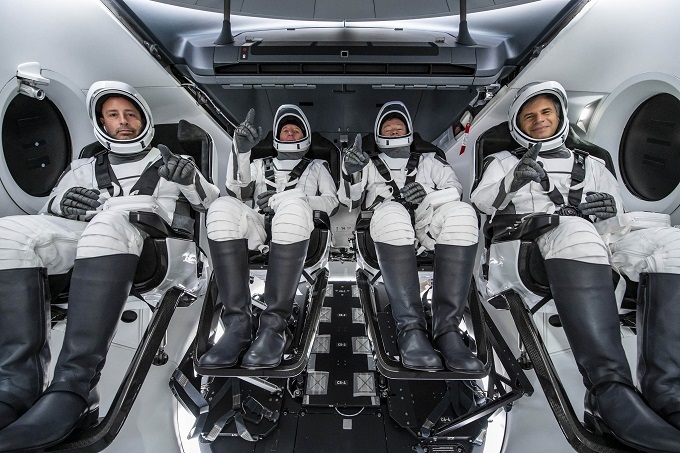 Tripulación  civil de Axiom Space lista para despegar hacía la EEI
