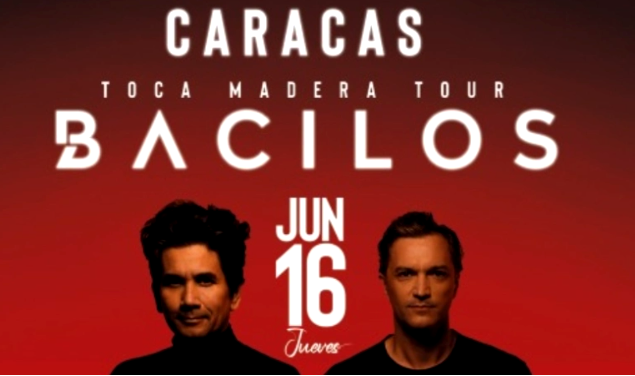 Bacilos llega a Venezuela para presentar su “Toca Madera Tour”