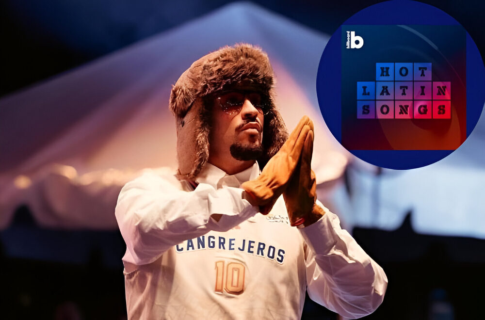 Nuevo récord: Bad Bunny mantiene 3 canciones por 20 semanas en top de Billboard