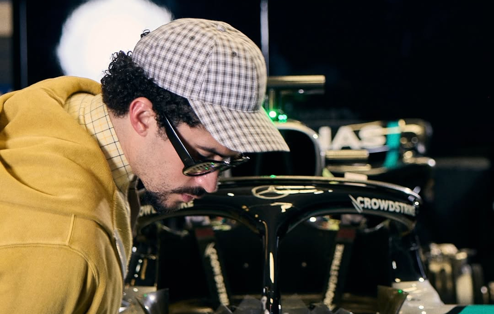 La F1 llega a Puerto Rico: Bad Bunny se convierte en embajador de Mercedes