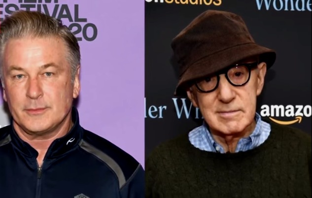 Woody Allen le insinúa a Alec Baldwin que podría dejar de hacer cine