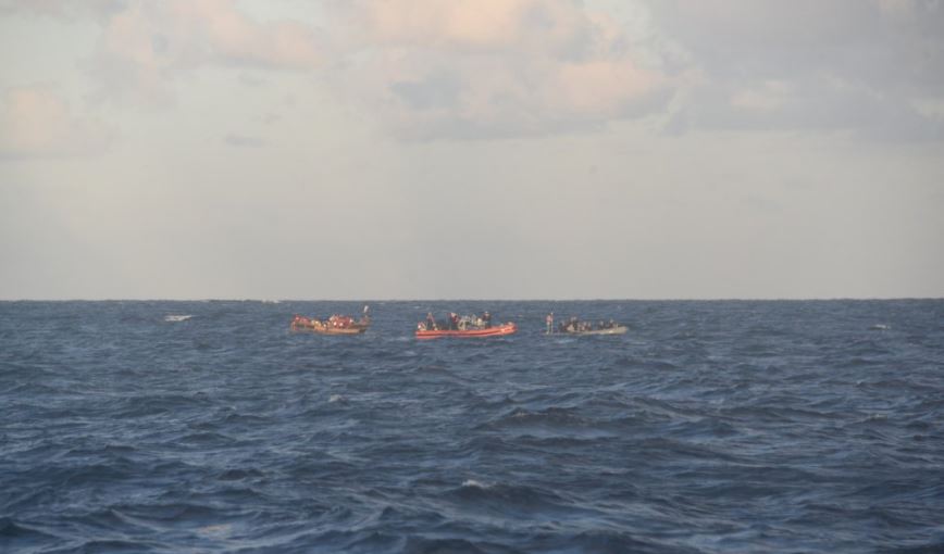 Rescataron 26 cubanos a punto de naufragar en los Cayos de Florida