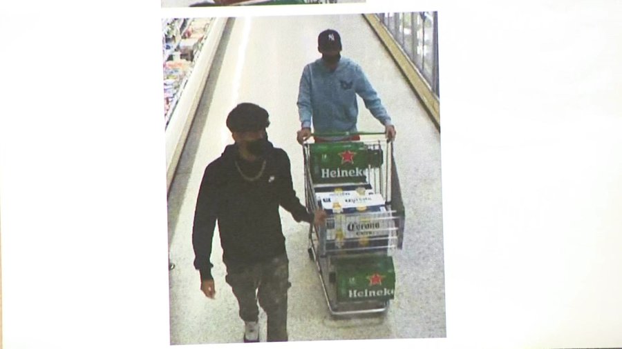 ¡Atención! Video muestra a ladrones de cerveza en serie
