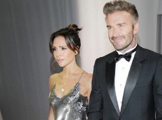 Victoria Beckham causó impacto en la boda de su hijo en Palm Beach
