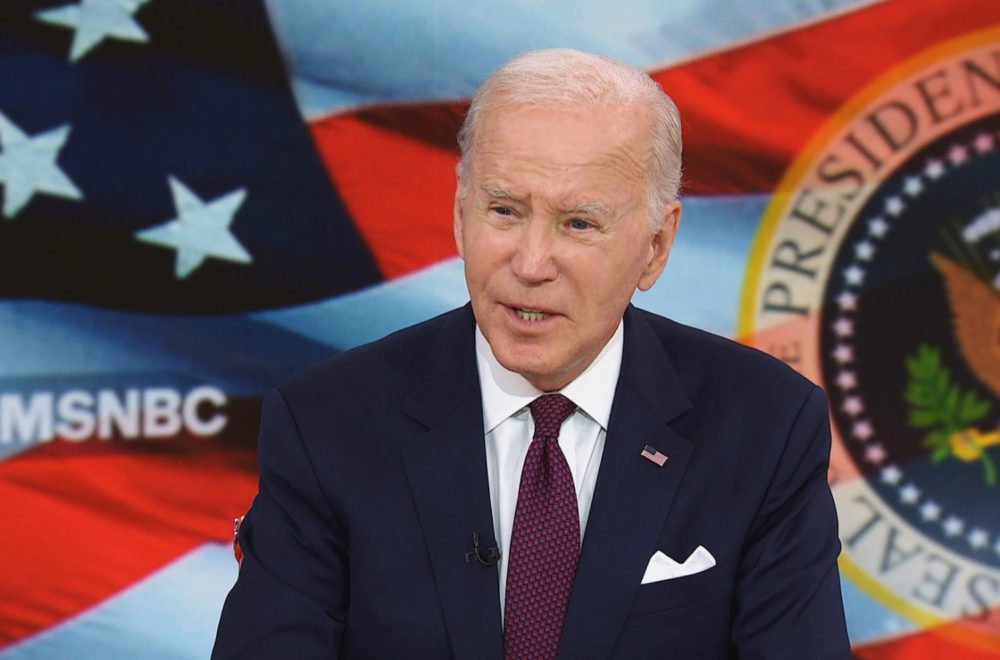 Presidente Biden se retiró del set durante entrevista de televisión en vivo