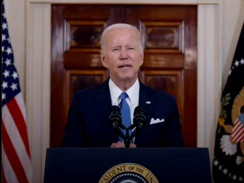 Biden: La guerra no culminará con derrota de Ucrania