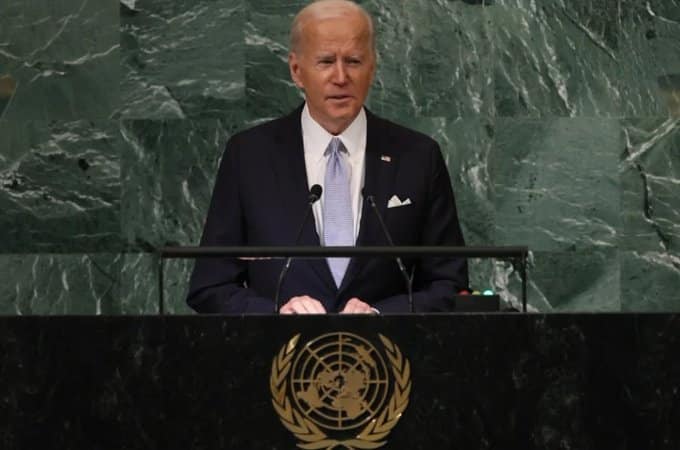 Joe Biden indicó que Rusia quiere extinguir los derechos de Ucrania