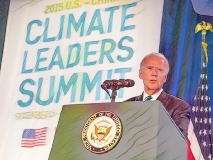 Joe  Biden inauguró Cumbre  Climática haciendo una promesa