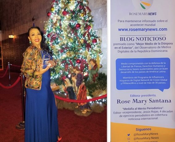 RoseMaryNews ganó como “Mejor Medio Digital Diáspora” en República Dominicana