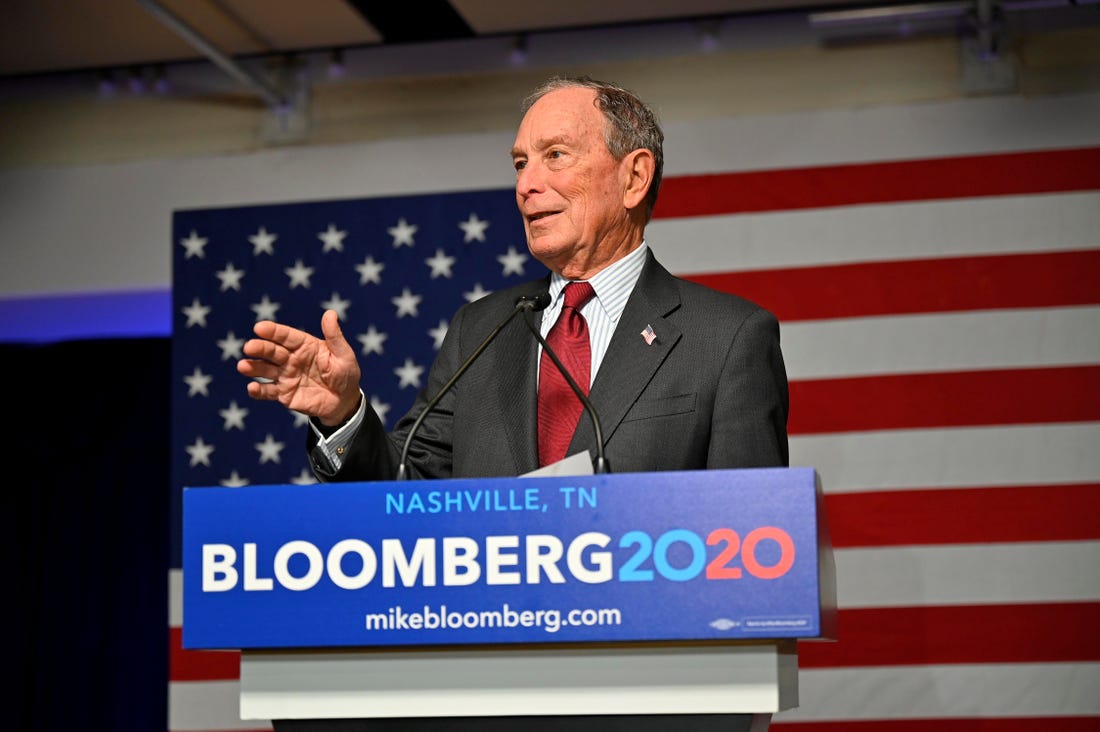 Bloomberg dice adiós a carrera presidencial y brinda su apoyo a Biden