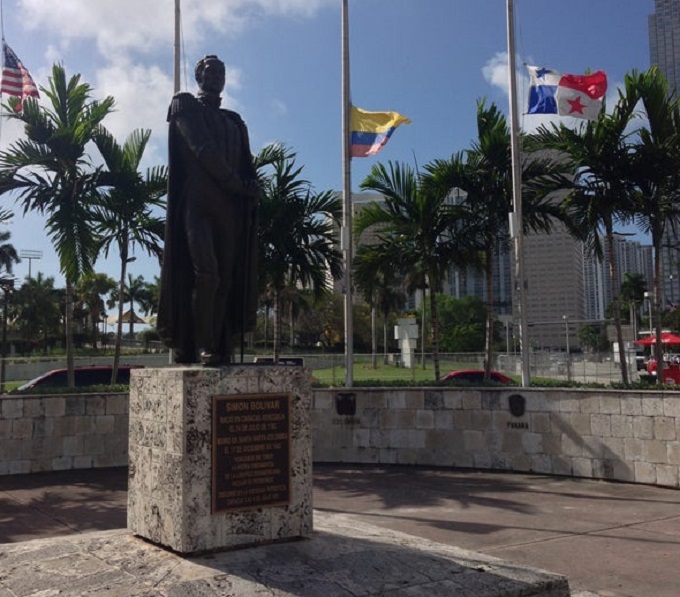 Parque en honor a Simón Bolívar será construido en la Pequeña Habana