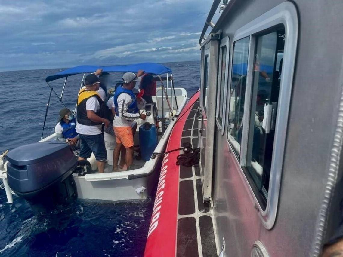 Guardia costera rescató a 12 balseros venezolanos cerca de las Islas Vírgenes