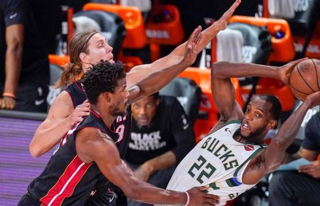 Heat no pudo pasar las escobas en su serie de playoffs ante Bucks (Video)
