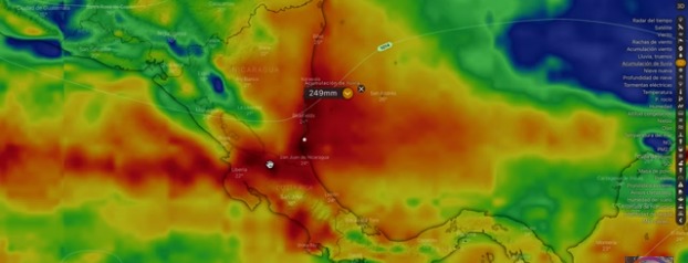 El ciclón se debilita tras su paso por Trinidad y Tobago