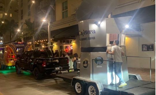 Cafetera on Wheels presenta el nuevo concepto de servir café en Miami (Video)