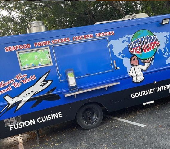 Chef Global: El camión de comida de Florida que funciona con paneles solares